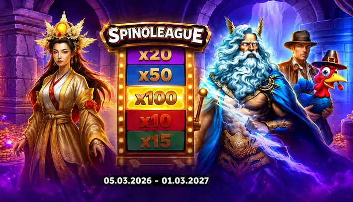 Spinoleague-kampanje hos Big Boost med spilleautomater og premiepool